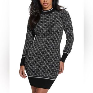 GUESS women's logo sweater dress. Size M. New, never wearing.